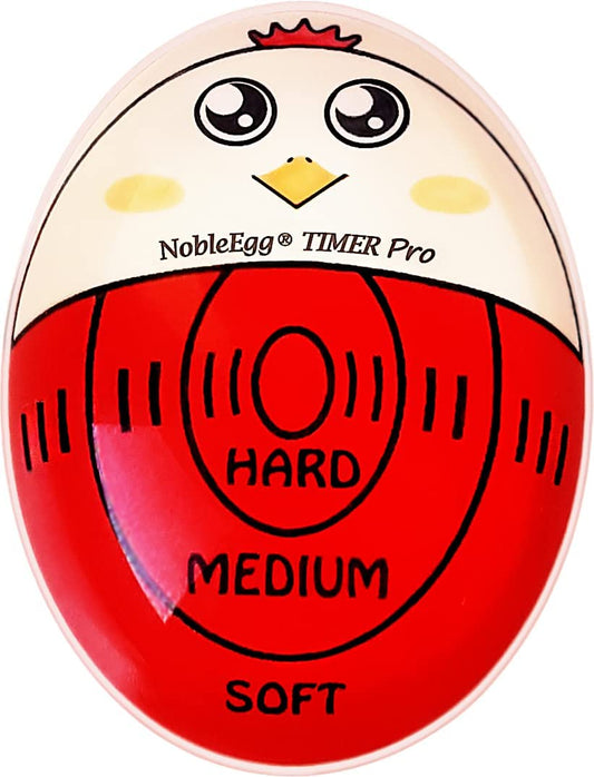 Egg Timer Pro | Soft Hard Boiled Egg Timer That Changes Color When Done | No BPA, Certified